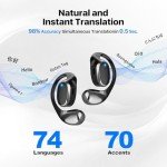 AI Translation Earbuds: 3-in-1, 144 Languages