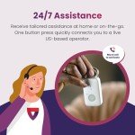 Medical Guardian MGMini – Water-Resistant Senior Alert Necklace