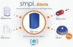 Wireless Wearable Alert Pager for Caregivers