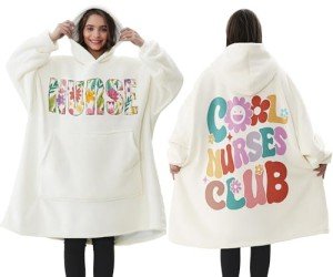 Cozy Sherpa Hoodie Gifts for Nurses