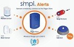 SMPL Alerts Wireless Wearable Caregiver Paging System