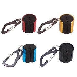 4-Pack Portable Fishing Rod Holders with Clips