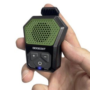 DexScout Clip-on Bluetooth Speaker with 12H Battery