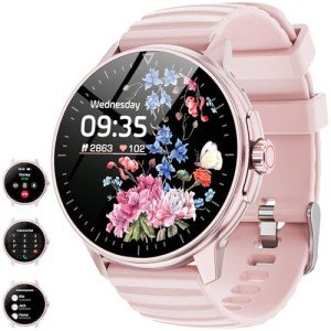 3Cloudge Smart Watch: Touchscreen Fitness Tracker & Caller