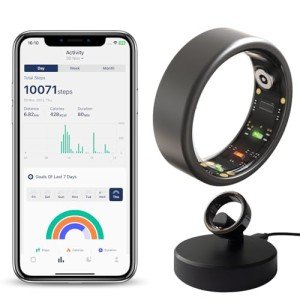 Oulencu 2024 Smart Ring – Fitness & Health Tracker