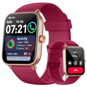AI Smart Watch with Alexa, Fitness & Health Tracking