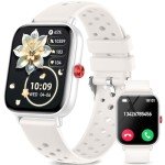 Smartwatch with Bluetooth, Fitness Tracker, Waterproof