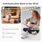 Banlvs Smartwatch: Call & Health Tracking Features