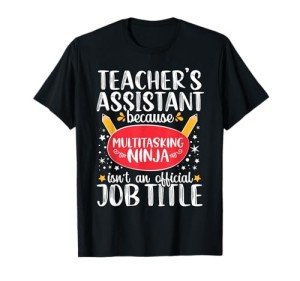 Ninja Teacher Appreciation T-Shirt for Educators