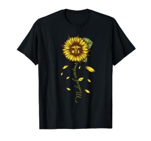Funny Nurse T-Shirt - Hippie Sunflower Medical Assistant
