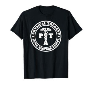 PTA Logo T-Shirt for Physical Therapy Enthusiasts