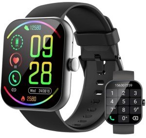 1.96” Smartwatch with Fitness Tracking & Calls