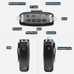 SHIDU Portable Voice Amplifier Microphone Headset