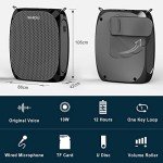 SHIDU Portable Voice Amplifier Microphone Headset