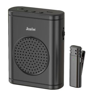 Bluetooth Voice Amplifier with Wireless Lavalier Mic