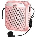 Rechargeable Voice Amplifier with Headset Microphone