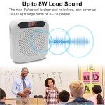 Rechargeable Voice Amplifier with Headset Microphone