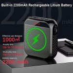 Rechargeable Voice Amplifier with Headset Microphone