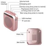Rechargeable Voice Amplifier with Headset Microphone