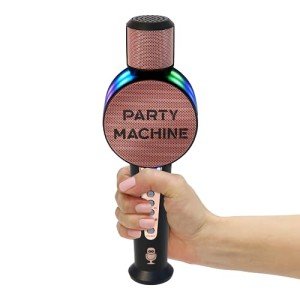 Singing Machine Wireless Karaoke Microphone - Rose Gold