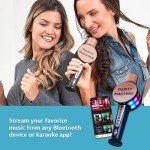 Singing Machine Wireless Karaoke Microphone - Rose Gold