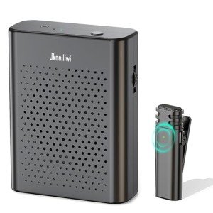 Wireless Voice Amplifier with Lavalier Microphone System