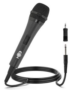 Wired Karaoke Microphone - Dynamic Vocal Mic