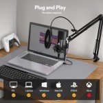 Plug & Play USB Condenser Microphone Kit