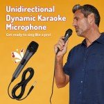 Wired Karaoke Microphone - Dynamic Vocal Mic