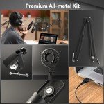 Plug & Play USB Condenser Microphone Kit
