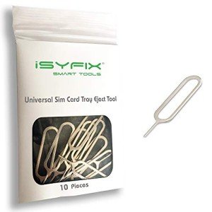10-Pack SIM Card Ejector Tool by iSYFIX
