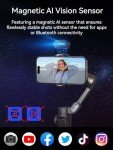 AI Tracking 3-Axis Gimbal Stabilizer for Phones