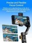 AI Tracking 3-Axis Gimbal Stabilizer for Phones