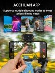 AI Tracking 3-Axis Gimbal Stabilizer for Phones