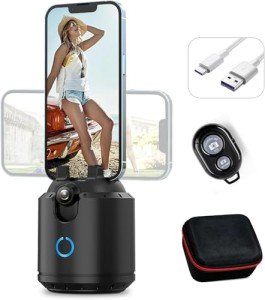 Auto Face Tracking Tripod with Gesture Control