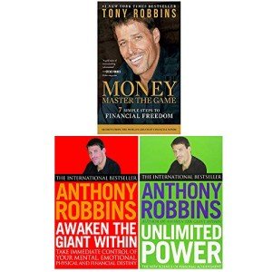Tony Robbins Self-Development 3 Book Set
