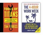 Timothy Ferriss 2 Books Collection Set (Tools of Titans and The 4-Hour Work Week)
