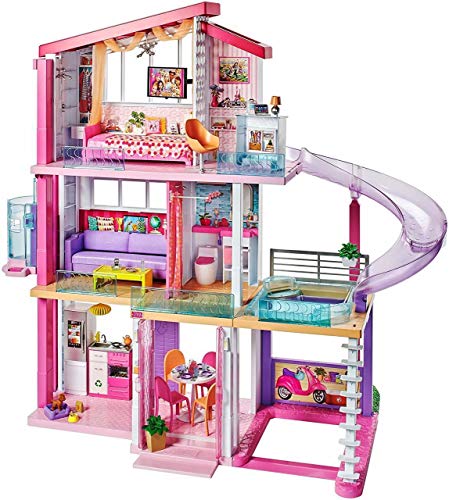 Barbie Dreamhouse Dollhouse with Pool, Slide and Elevator