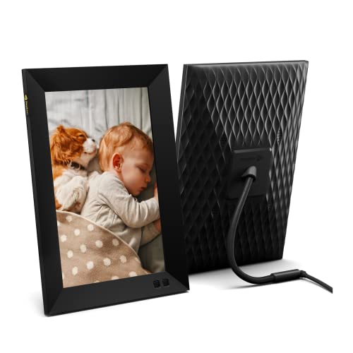 nixplay Smart Digital Picture Frame 10.1 Inch, Share Video Clips and Photos Instantly via E-Mail or App