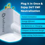 Aulterra EMF Neutralizer Whole House Plug to Neutralize Harmful Effects of EMFs in The Home Including 5G