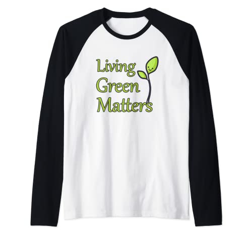 Lifestylenaire: Green Living Raglan Baseball Tee