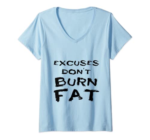Lifestylenaire: Burn Fat V-Neck T-Shirt