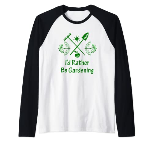 Gardening Obsessed Raglan Baseball Tee - Lifestylenaire