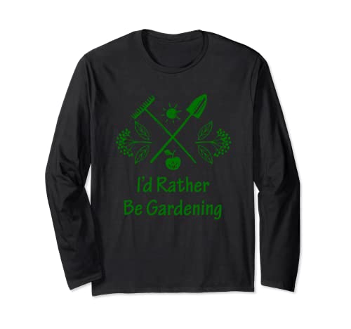 Gardening Long Sleeve T-Shirt by Lifestylenaire