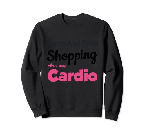 Lifestylenaire: Cardio Sweatshirt for Purse & Shoe Shopping