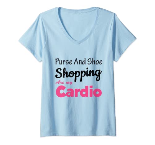 Lifestylenaire: Purse & Shoe Cardio V-Neck T-Shirt