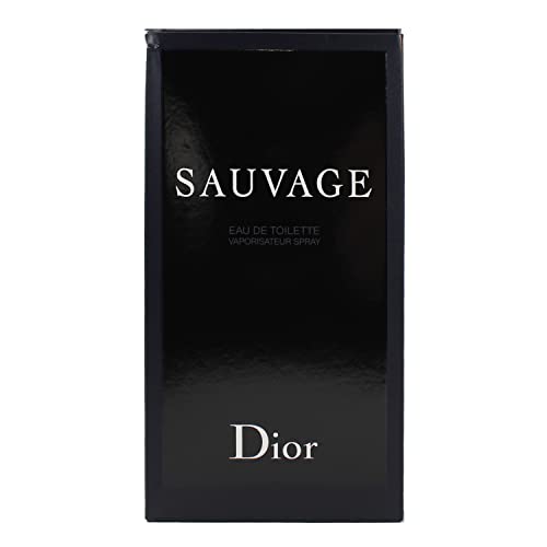 Sauvage by Christian Dior Eau de Toilette Spray for Men, 3.4 Ounce