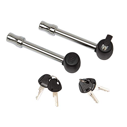 Aluma-Tow Adjustable Trailer Hitch Ball Mount, 6" Drop Ball Mount for 2" Receiver w/ 4pc Keyed Alike Set UT623410: Heavy-Duty, Sturdy Durable Construction, Tow up to 12,000 lbs GTW, Easy Installation