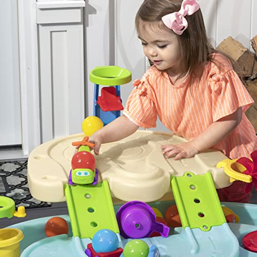 Step2 Ball Buddies Adventure Center Water Table | Water & Activity Play Table for Toddlers