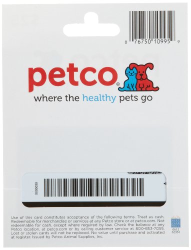 Petco Gift Card $25